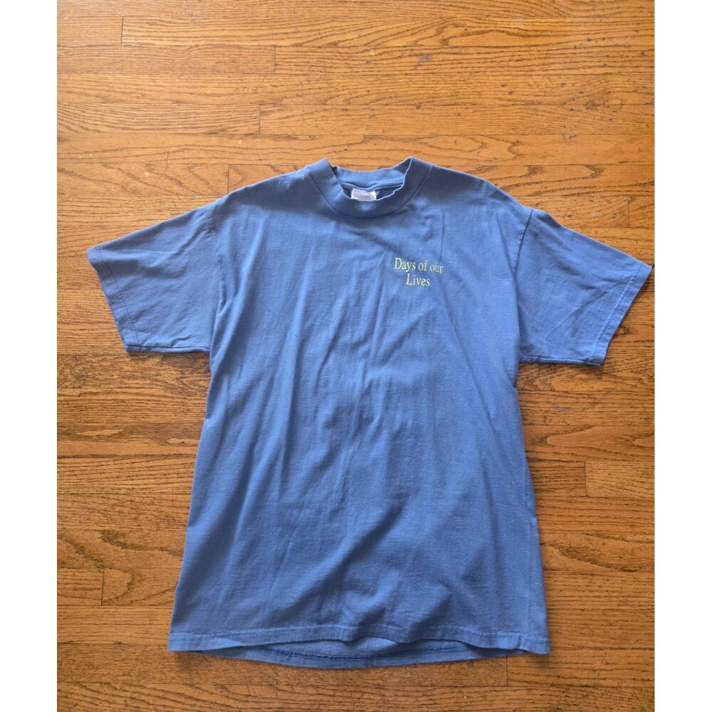 Vintage Days of Our Lives Double Sided Shirt 1997 Hourglass Print Size Large